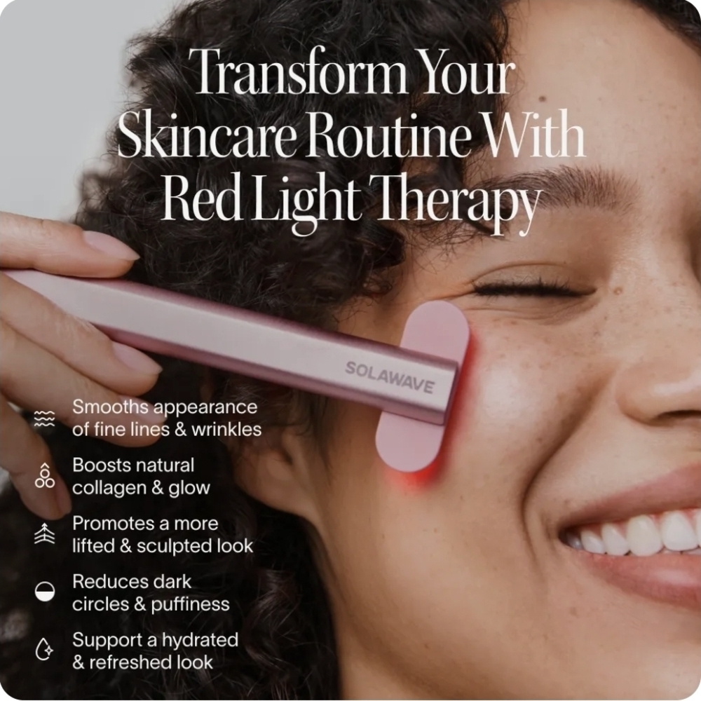 Solawave Red Light Facial Treatment Device